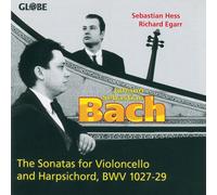 Sebastian Hess The Sonatas for Violoncello and Harpsichor (CD) (Importación USA)