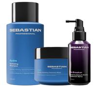 Sebastian Hydre Care Intensiv Set (Shampoo 280ml + Treatment 145ml + Spray 100ml)