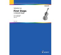 Sebastian Lee First Steps in Violoncello Playing: op. 101. 1-2 Vio (Tapa blanda)