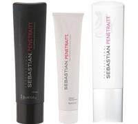Sebastian Penetraitt Shampoo 250ml, Conditioner 200ml & Treatment 150ml Damaged Hair Trio Pack