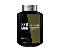 Sebastian Professional Seb Man The Smoother Acondicionador, Para Un Cabello Más Liso, 250 ml