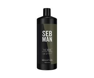 Sebastian SEBMAN The Boss: Champú Espesante y Engrosador Hombre con Efecto Refrescante