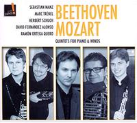 Sebastien Manz - Quintets For Piano & Wind