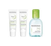Sebium | Sebium Hidra + Sebium H2O | Hidrata y nutre | Ultra-Desecantes | Calma y reduce los efectos de los tratamientos | Cara | Piel propensa al acné | Juego de 2x40mL + 1x100mL