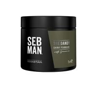 SebMan The Dandy: Pomada Textura Cera Hombre de Fijación Ligera Acabado Pulido Brillante, 75ml
