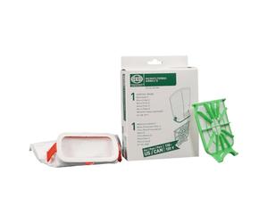 Sebo 8322ER Caja de microfiltros E para todos los modelos Airbelt E, incluye 1 filtro de hospital grado E y 1 filtro de protección del motor E, filtrado clase S