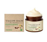 Sebo bovino para la piel, Bálsamo de sebo orgánico y miel, Crema hidratante de sebo para la cara, Hidratante Natural, Nutre y calma la piel seca (1)