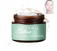 Sebo De Res Alimentado Con Pasto Con Aceite De Incienso Y Aceite De Ricino,Crema Facial Hidratante OrgáNica,Con HidratacióN Profunda, Para Rostro Y Cuerpo