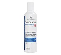 Seboradin Champú Anticaspa, Piroctona Olamina y Timol, Caspa Grasa y Seca 200 ml