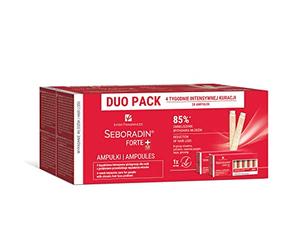 Seboradin Forte Sérum DUO PACK Anticaída del Cabello, Suero Para el Crecimiento del Cabello, Tratamiento Para el Debilitamiento y la Pérdida de Cabello Crónica, con Extractos Naturales, Vitaminas