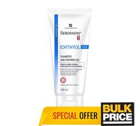 Seboradin Ichtiol 2-en-1 Champú Gel de Ducha Proteger y Calmar Irritaciones 2...