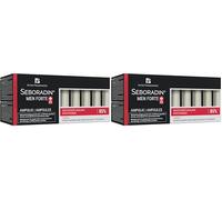 Seboradin Men Forte - Ampollas anticaída para cabello fino (14 x 5,5 ml) (Paquete de 2)