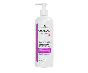 SEBORADIN Oily Cahmpú para el Cabello Graso, Propenso a la Caída, Ingredientes Naturales con Efecto Antibacteriano, para el Cuero Cabelludo Sensible, 400 ml