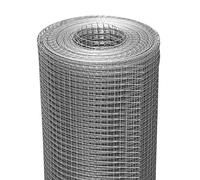 Seboss 36 ''x50' 12 Apertura de tela de hardware de calibre 19, galvanizado después de la soldadura, Alambre de pollo Valla de alambre Rollo de malla de alambre de jardín Valla de alambre de tela