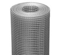 Seboss 36 ''x50' 12 Apertura de tela de hardware de calibre 19, galvanizado después de la soldadura, Alambre de pollo Valla de alambre Rollo de malla de alambre de jardín Valla de alambre de tela