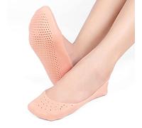 Sebs Calcetines de barco, calcetines de gel para hombres y mujeres, calcetines de rejuvenecimiento de la piel hidratante agrietada seca, antideslizante, transpirable, protección contra la absorción de