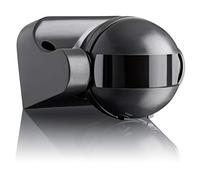 SEBSON® 2X Detector de Movimiento Exterior IP44, Montaje Superficie en Pared, programable, Sensor de Infrarrojos, Alcance 12m / 180°, LED Adecuado, orientable