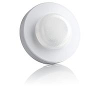 SEBSON® 2X Detector de Movimiento Exterior IP65, Montaje Superficie en Techo, LED Adecuado, Sensor de Infrarrojos, Programable, Alcance 20m / 360°