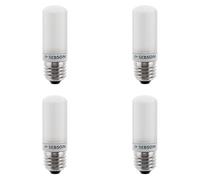 SEBSON Bombilla LED E27 4W Equivalente a 35W - 400 Lúmenes Blanco Cálido 3000K No Regulable - Angulo de Haz 280° - Bombilla LED 230V - Juego de 4