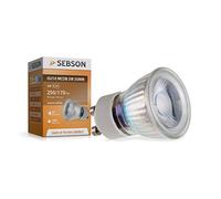 SEBSON Bombilla LED GU10 3W Equivalente a 25W - 250 Lúmenes Blanco Cálido 2900K No Regulable - Angulo de Haz 46° - Bombilla Spot LED 230V ø35x47mm