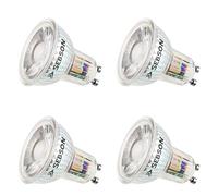 SEBSON Bombilla LED GU10 5W Equivalente a 50W - Juego de 4-380 Lúmenes