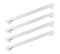 SEBSON Bombilla LED S14S 8W Equivalente a 60W - 880 Lúmenes Blanco Cálido 3000K No Regulable - Angulo de Haz 150° - Bombilla Tubo 50cm 230V - Juego de 4