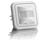 SEBSON® Detector de Movimiento empotrable, Interior, LED Adecuado, Montaje en Pared, programable, Sensor de Infrarrojos, Alcance 9m/160°