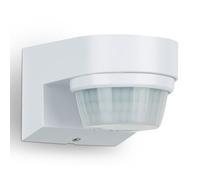 SEBSON Detector de Movimiento Exterior IP65, Montaje en Superficie en la Pared, programable, Sensor Infrarrojo 240°, Alcance 8-14m, Apto LED, 3 Hilos