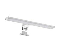 SEBSON® Lampara Espejo Baño LED 40cm, Luz Espejo Pinza + Armario, 8W, 600lm Blanca Neutra 4000K, IP44-400x108x44mm