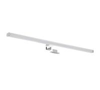 SEBSON® Lampara Espejo Baño LED 80cm, Luz Espejo Pinza + Armario, 15W, 1300lm Blanca Neutra 4000K, IP44-780x98x44mm