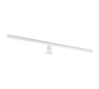 SEBSON® Lampara Espejo Baño LED 90cm, Luz Espejo Pinza + Armario, 15W, 1300lm Blanca Neutra 4000K, IP44, Blanco - 900x98x44mm