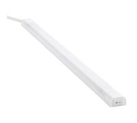 SEBSON® LED bajo mueble 50cm, Tiras de luz con enchufe y interruptor, blanco neutro 4000K, 8W Equivale a 45W, 700 Lumen, 230V, IP20, 24x13x500mm