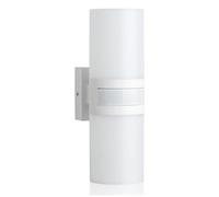SEBSON LED Lampara Exterior con Sensor Movimiento, Aplique Pared IP65 Blanco 20W 2200lm Blanco Frío 5800K, Iluminacion Exterior Arriba Abajo, Sensor 12m/180°