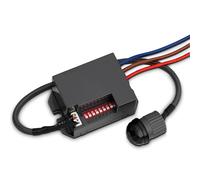 SEBSON Mini Sensor de Movimiento Interior - Detector de Movimiento Montaje Empotrado en Techo, LED Adecuado, Programable - Sensor PIR 6m/360°,