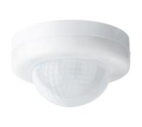 SEBSON Sensor de Movimiento Interior 20m/360° - Detector de Movimiento - Montaje en Techo de Superficie - Sensor PIR programable, Apto para LED