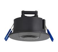 SEBSON Sensor de Movimiento Interior 8m/360° - Detector de Movimiento - Montaje Empotrado en Techo - Sensor PIR Programable, Apto para LED 600W, IP20