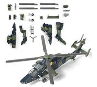 SEBUNAS EC-665 - Helicóptero militar a escala 1:72, kit de montaje rápido, juguete de plástico, ensamblaje, helicóptero militar, regalo (24 unidades)