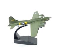SEBUNAS Escala 1/144 B-17 Flying Fortress Memphis Goddess Fighter Model Heavy Bomber Aircraft Models USAAC B-17 Bomber Military Metal Diecast Airplane Model Kit para colección o regalo para adultos