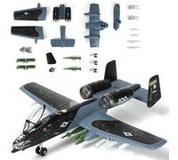 SEBUNAS Kit de Montaje de Modelo en Plástico Altamente Detallado a Escala 1:72 A-10 Thunderbolt II Warthog Reproducción Precisa con Esquema de Pintura Elección del Coleccionista Regalo (43 piezas)