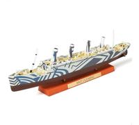 SEBUNAS Modelo de Crucero 1/1250 HMT Olympic, clásico Modelo de Barco de aleación de Metal Fundido a presión, Legendario Crucero británico con Soporte de exhibición de veta de Madera para colección