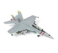 SEBUNAS NUOTIE 1/100 F/A-18F Super Hornet VFA-2 Modelo de avión de metal fundido a presión F18F VFA-2 Kit de modelo de avión militar con soporte para colección y regalo