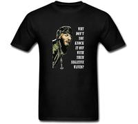 Sec-Lulu Why Don't You Knock It f with Them Negative Waves Designed T-Shirt Black XXL