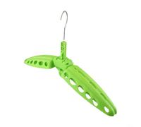 Seca eficientemente tus trajes de neopreno con nuestro colgador plegable con flujo de aire mejorado para equipos de deportes acuáticos (verde)