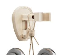 Secado de Pared de Secado de aspiraciones rotativas a 360 ° | Fijación a Pared sin perforación para el apartamento 'Hotel de baño | Soporte Universal para soplar el Cabello Que
