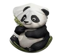 Secado Rápido Polainas De Cuello El Adorable Panda Bufanda Facial Elegante Cuello Pañuelo para Pesca Ciclismo Caza