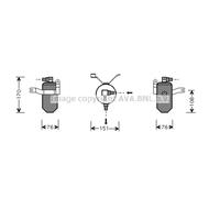 Secador, aire acondicionado AVA COOLING CND184