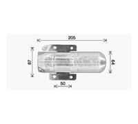 Secador, aire acondicionado HIGHWAY AUTOMOTIVE 42033008HW