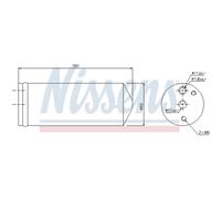 Secador, aire acondicionado NISSENS 95477