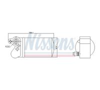 NISSENS Secador, aire acondicionado para VOLVO: XC 70, S60, V70, XC 60, S80, V60 (Ref: 95517)