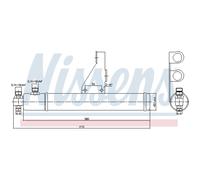 Secador, aire acondicionado NISSENS 95606
